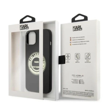 Etui Etui Karl Lagerfeld KLHCP14MSRSGRCK do Apple iPhone 14 Plus 6,7" pevný obal silikonový RSG