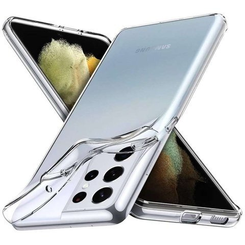 Силіконовий чохол накладка Alogy для Samsung Galaxy S21 Ultra прозорий
