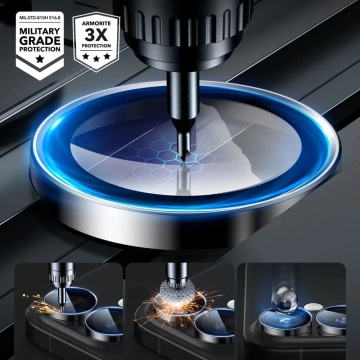 ESR ARMORITE CAMERA PROTECTOR IPHONE 16 / 16 PLUS BLACK