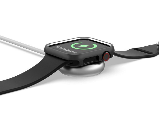 Alogy Overlay Case for Apple Watch 4 42mm Black