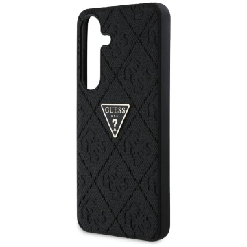 Etui Guess Hot Stamp 4G Triangle Logo do Samsung Galaxy S25 Czarny