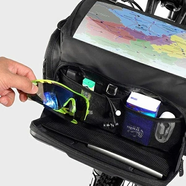 Wildman 3L GS6 Fahrrad-Lenkertasche wasserdicht für Smartphone