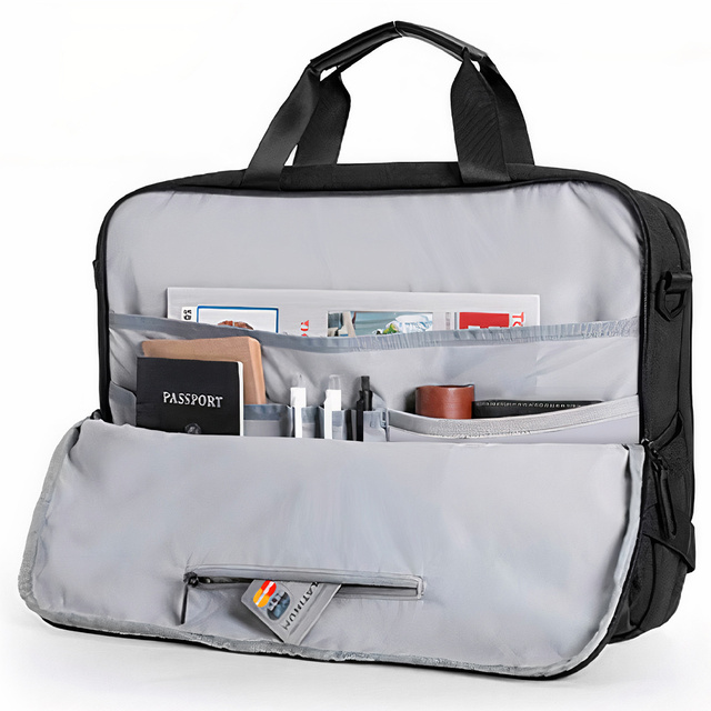 Alogy Protective Travel Bag Sleeve Case for Laptop, MacBook Air Pro up to 15.6" Outdoor Traveler Black