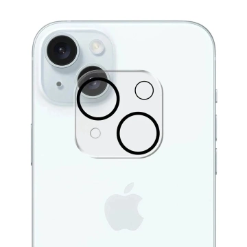 Kryt objektívu pre Apple iPhone 15/15 Plus - 3mk Lens Pro Full Cover