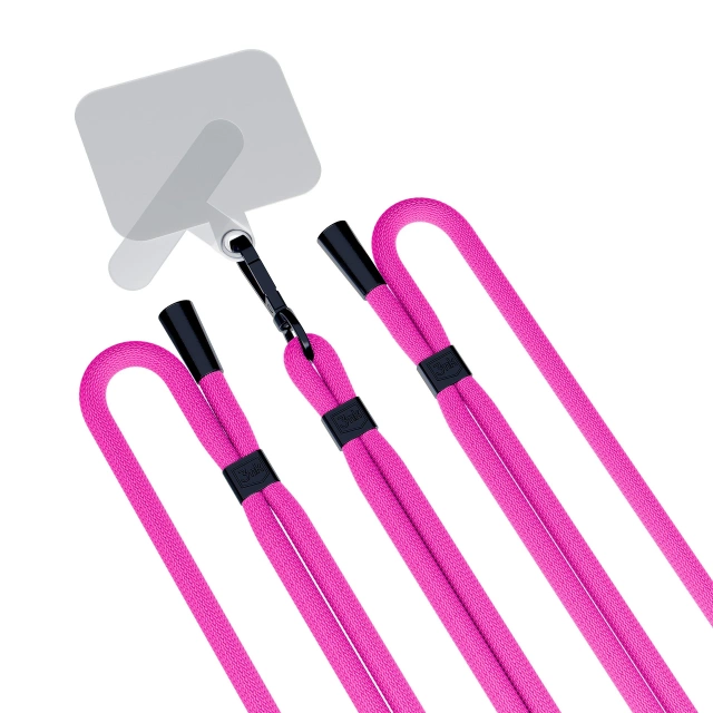 Universelles Smartphone-Lanyard 3mk EasyClip Pink (schwarz)