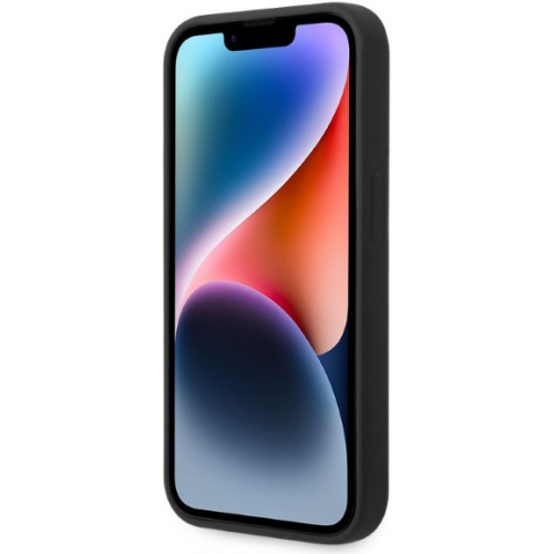 Pouzdro Karl Lagerfeld KLHMP14LSNIKBCK pro iPhone 14 Pro 6,1" pevné silikonové pouzdro Iconic Magsafe