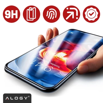 Гібридне скло для Realme 11 Pro 5G / Pro Plus Захисне покриття для екрана Alogy Flexi Glass 9H Case Зручна кришка з плоским екраном