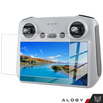 2x Tempered Glass pro DJI RC / DJI RC 2 - DJI Mini 4 Pro / Air 3 pro Drone Screen Alogy Screen Protector PRO