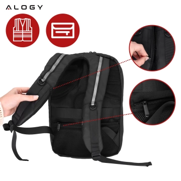 Alogy Plug Extender Socket Splitter Adapter Extension Cord with Qi Inductive Charger 4x EU Plug 4x USB 2x USB-C Black