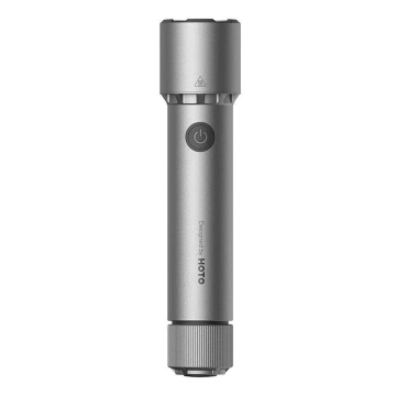 HOTO QWSDT005 Tactical Flashlight, 2300lm, IP68, 3100mAh, USB-C