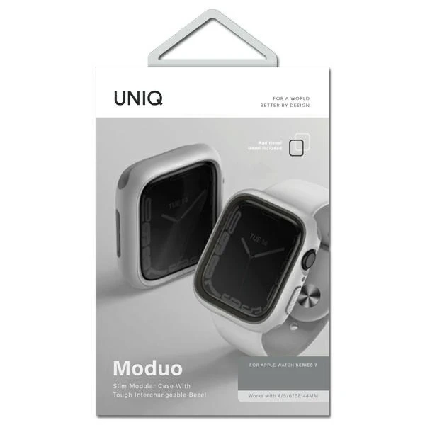 Protective case UNIQ Moduo for Apple Watch Series 4/5/6/7/8/SE 40/41mm chalk-gray/ chalk-stone gray