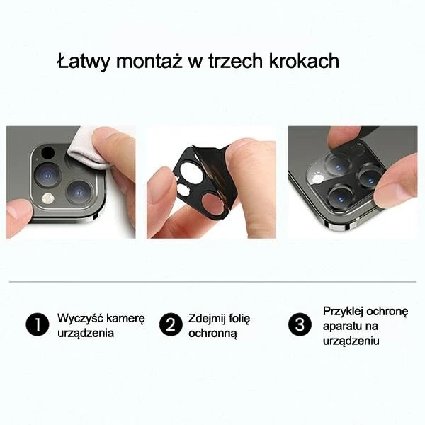 USAMS Camera Lens Glass iPhone to 12 mini metal lens cover BH706JTT04 (US-BH706) green/green