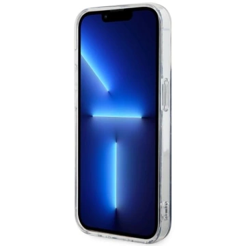 Etui für Telefon Guess GUHMP14LPCUMAK für Apple iPhone 14 Pro 6.1" Czarny/Black Hardcase Marble MagSafe