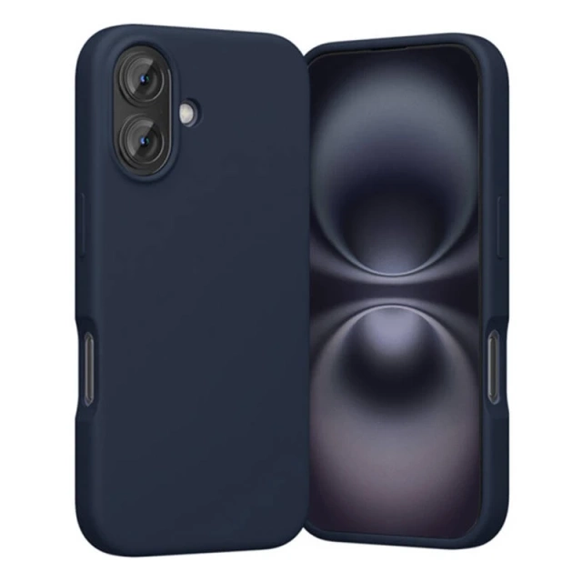 iPhone 16 Plus Vention MagSafe Silicone Case, Blue, Navy