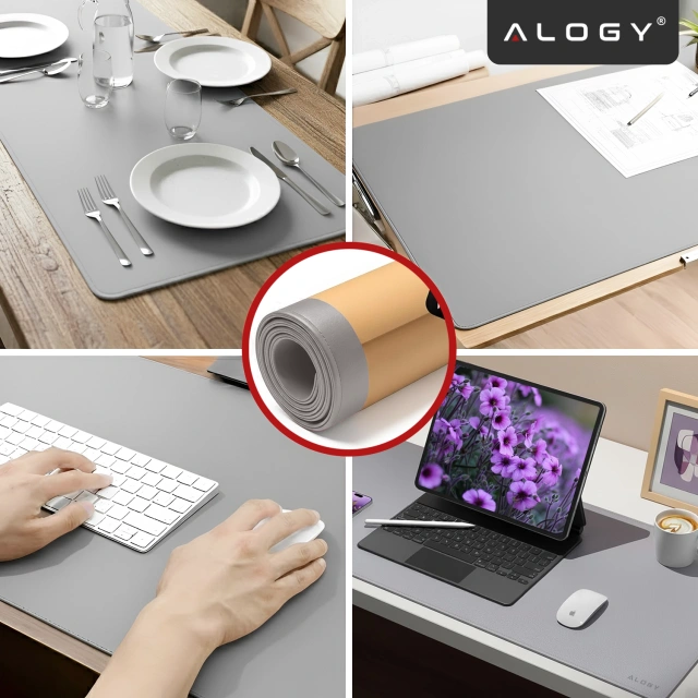 HUB splitter Alogy Adaptér pro počítačový notebook s USB-C na 3x USB-A 2.0 1x USB-A 3.0 šedý