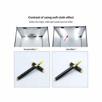 Shadowless tent 60cm LED Puluz 3380 lumens