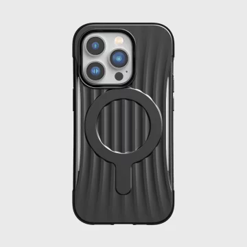 Вбудований чохол Raptic Clutch для iPhone 14 Pro із задньою кришкою MagSafe чорного кольору