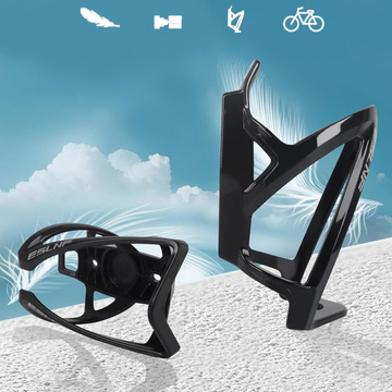 Koš na láhev na vodu, pití, voda, držák na kolo, univerzální držák na láhev, s prostorem pro Airtag, černá