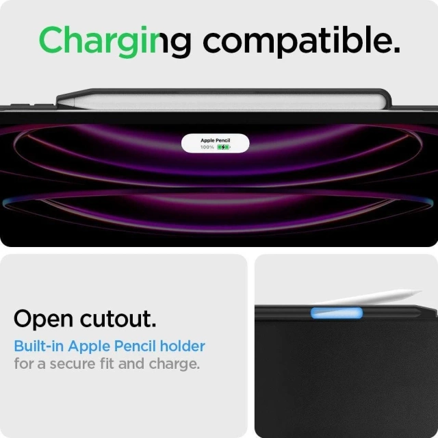 Spigen Thin Fit "Pro" Tablet mit iPad Pro 2021/2022 Schwarz