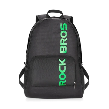 Plecak Rockbros H10-BK 18 l składany, ergonomiczny – czarny