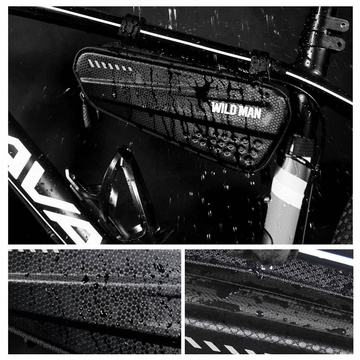 Pouzdro taška taška na kolo držák na kolo Wildman Bag ES4 1,2l Black