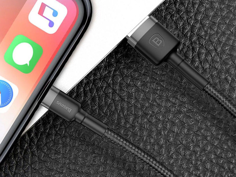 Baseus Kabel USB-C 3A 1M sivo čierny