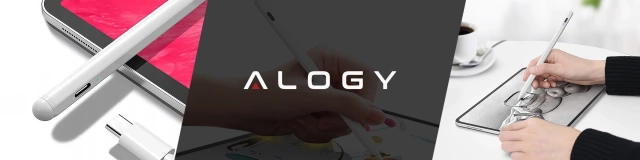 Магнітний стилус Alogy Note & Sketch Pen для Apple iPad Pro/ Air/ Mini White