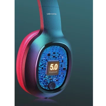 Bezdrôtové Bluetooth slúchadlá WK Design čierne (M8 čierne)