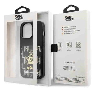 Etui Karl Lagerfeld KLHCP13LCANCNK для iPhone 13 Pro / 13 6,1" Hardcase Karlimals CardSlot