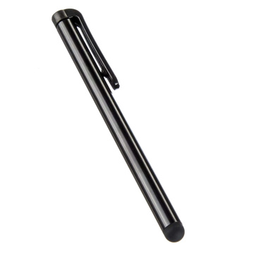 Kapacitní kovový dotykový stylus pro obrazovky telefonů a tabletů Alogy Stylus Pen Universal Black