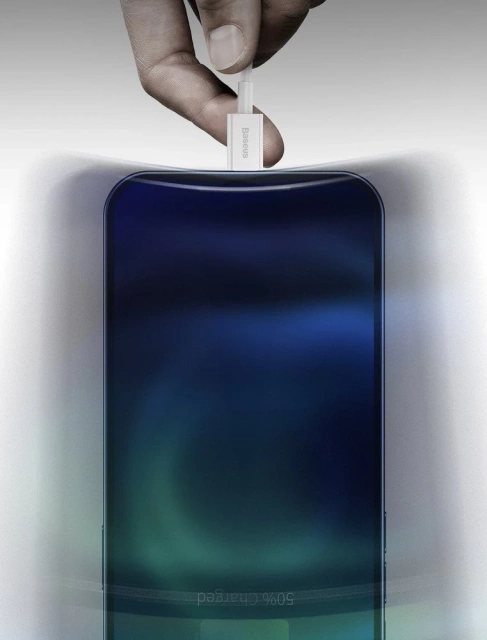 Кабель Baseus Superior USB - Lightning 2.4A 1 м білий (CALYS-A02)