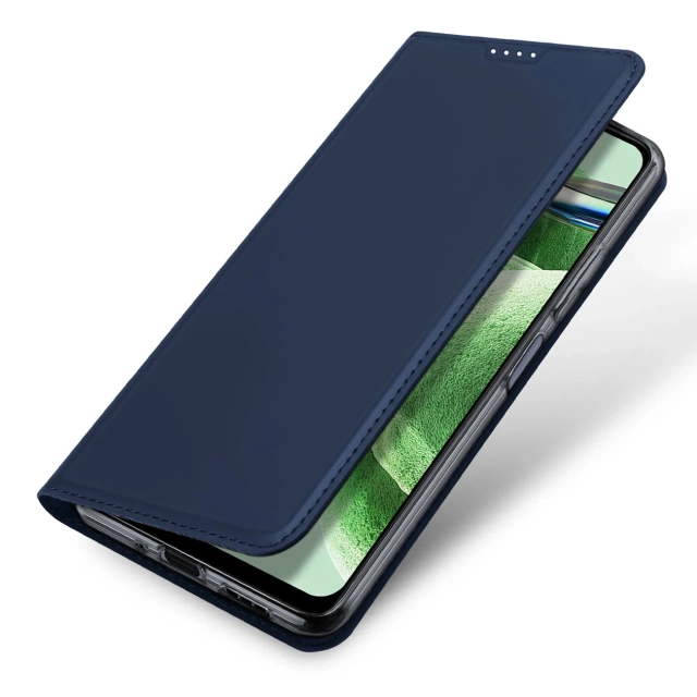 Dux Ducis Skin Pro pouzdro pro Xiaomi Redmi Note 12 5G / Poco X5 5G Flip Cover Card Wallet Stand Blue