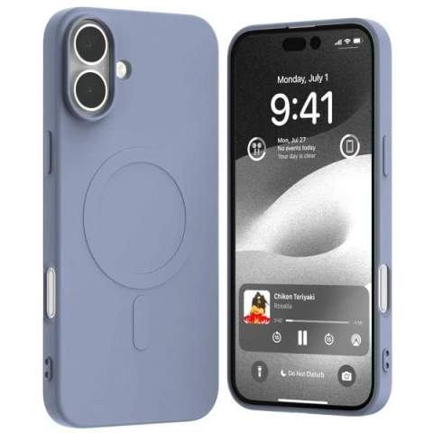 Mercury MagSafe Semi-Silicone Case for iPhone 16 Plus 6.7" Lavender