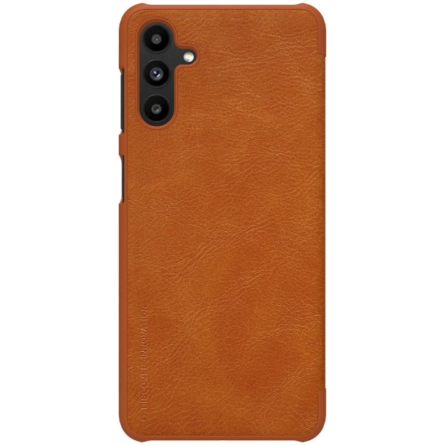 Nillkin Qin Lederholster für Samsung Galaxy A13 5G braun