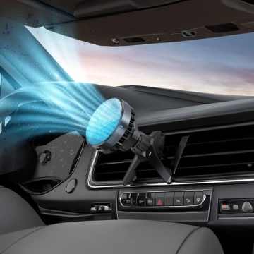 Držák do auta s indukční nabíječkou Forcell Cool Mag Qi2 MagSafe 15W