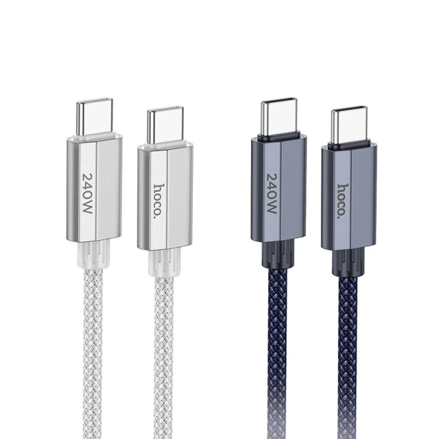 HOCO Cable Type C to Type C U134 1.8m Dark Blue PD 240W QC 3.0