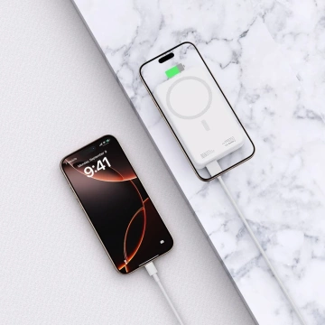 Powerbanka Tech-Protect PB12 LifeMag 20000mAh MagSafe biela 15W