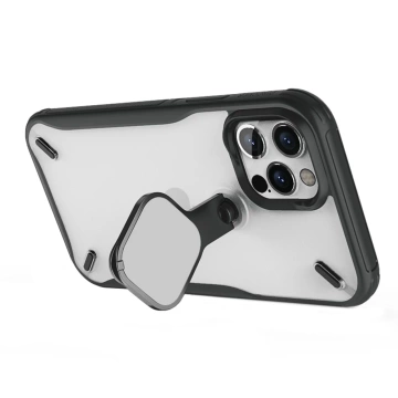 Nillkin Cyclops Case durable case with camera cover and foldable stand iPhone 13 Pro Max black