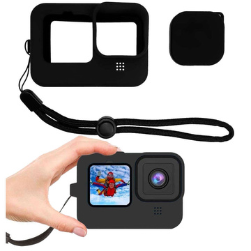 Захисний силіконовий чохол Alogy TPU case для GoPro Hero 11/10/9 чорний