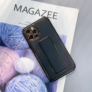 Nové pouzdro Kickstand Case pro iPhone 13 Pro se stojánkem černé