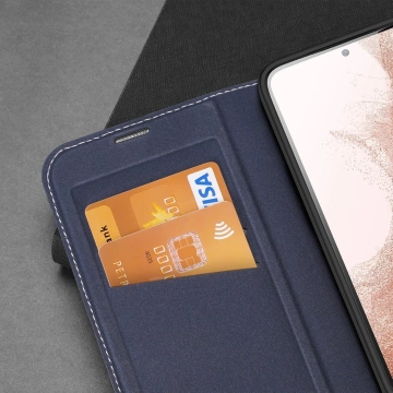 Захисний чохол Dux Ducis Skin X2 для Samsung Galaxy S23 flip cover wallet stand blue