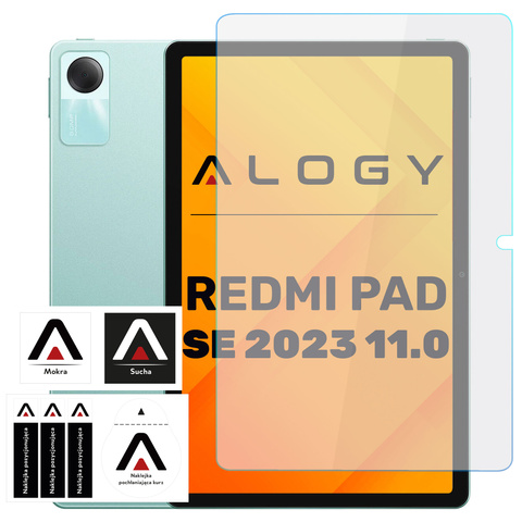 Tvrzené sklo pro Xiaomi Redmi Pad SE 11.0" 2023 pro obrazovku tabletu Alogy Screen Protector Pro 9H