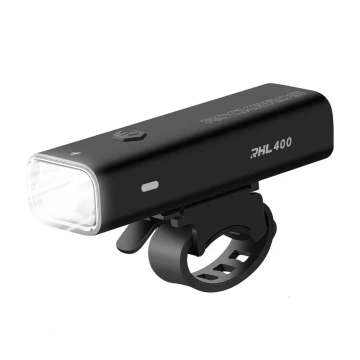 Rockbros 24310006001 přední světlo na kolo 400 lm micro USB kabel - USB-A - černý