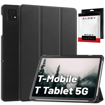 Etui do T-Mobile T Tablet 5G 10,36" obal na tablet Alogy Book Cover Case Czarne
