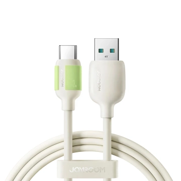 Кабель Joyroom S-A53 3A USB-A - USB-C 1,2 м, флуоресцентний бежевий