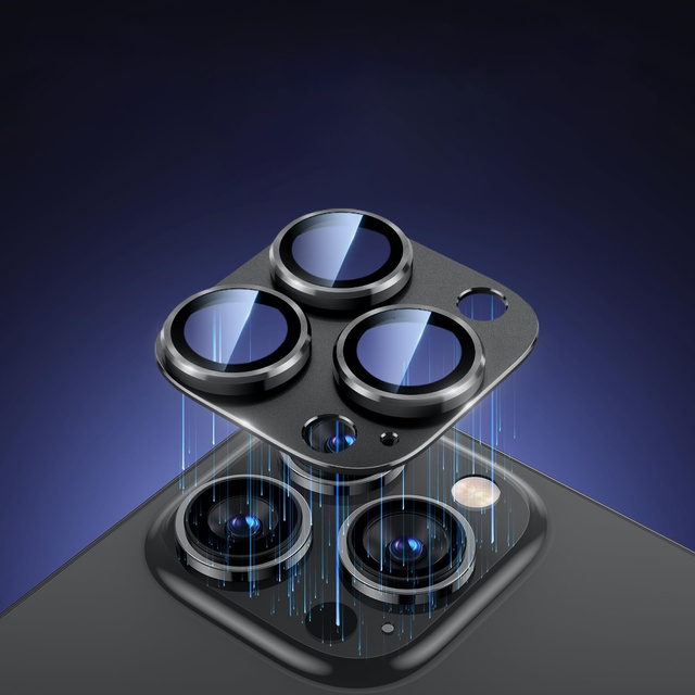 Kryt na kameru Hofi Fullcam Pro pre Apple iPhone 15 Pro / 15 Pro Max Black