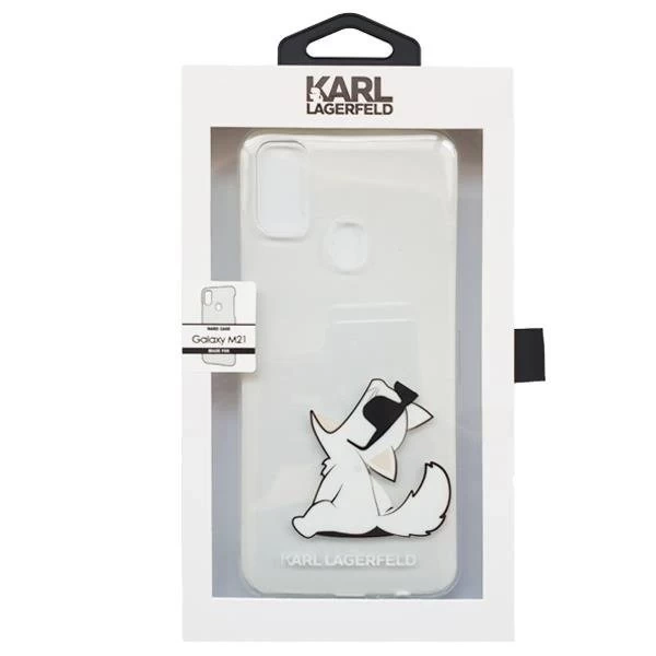 Karl Lagerfeld KLHCM21CFNRC M21 M215 жорсткий футляр прозорий Choupette Fun