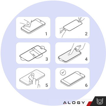 2x 9H gehärtetes Glas für Samsung Galaxy S23 FE Handydisplay Alogy Screen Protector PRO [2 Stk.]