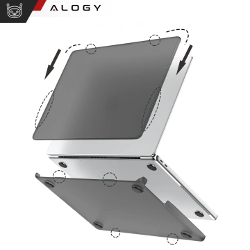 HUB splitter Alogy Adaptér pro počítačový notebook s USB-C na 3x USB-A 2.0 1x USB-A 3.0 šedý