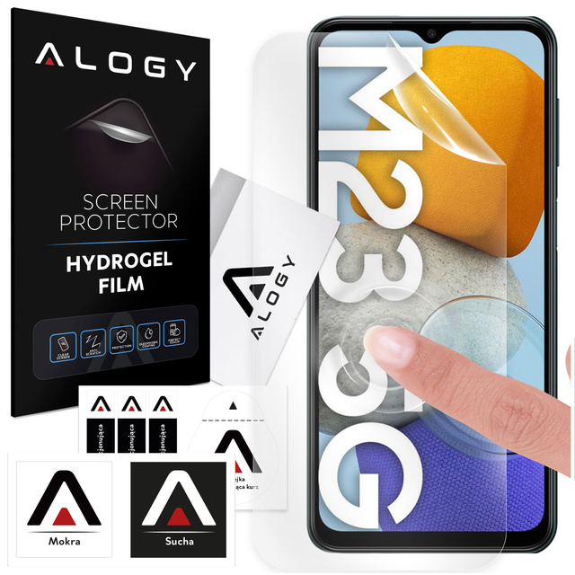 Hydrogel film for Samsung Galaxy M23 5G phone screen protector Alogy Hydrogel Film